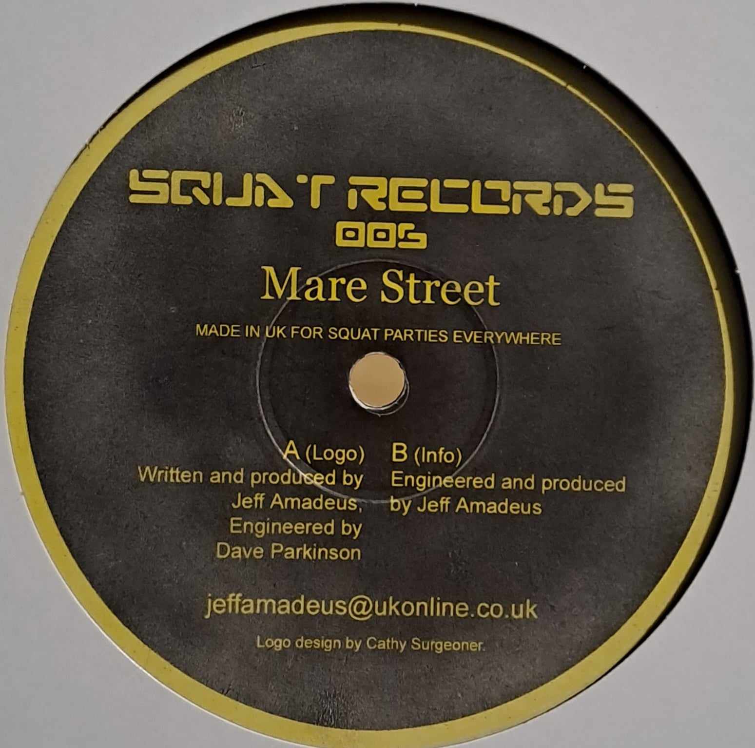Squat Records 06 - vinyle techno
